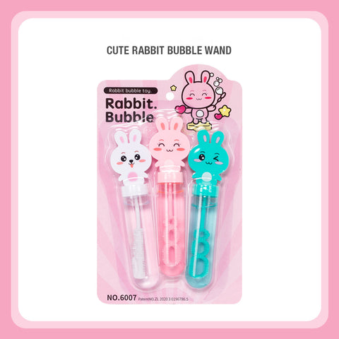 Baby Pro 3pcs Cute Animal Bubble Stick Toys for Kids