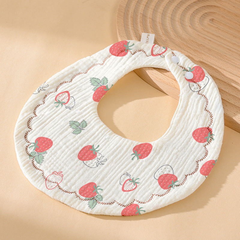 Baby Pro Baby Adjustable Soft Cotton Absorbent Bib