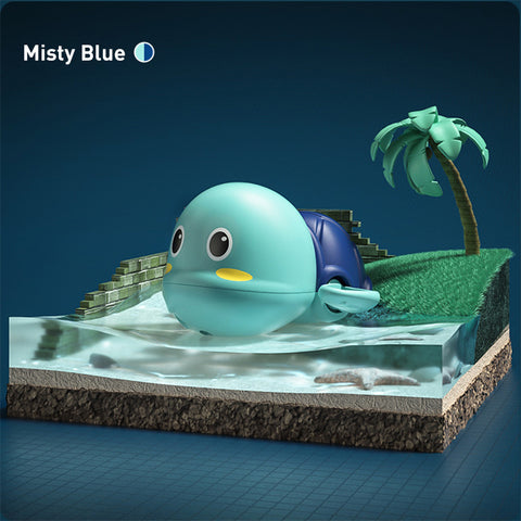 Baby Pro Baby Bath Toy Tortoise Water Wind-up Turtle Kids Beach Toys