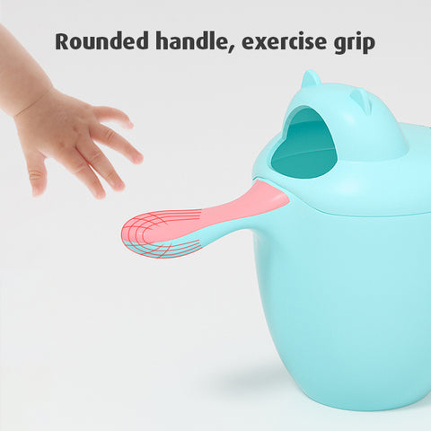Baby Pro Nuobesty Baby Bath Cups Cartoon Animal Waterfall Shampoo Dipper Rinsers Plastic Hand-held Pink | Blue