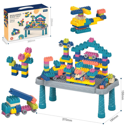 Smart Sprout Kids Educational Build And Play DIY Building Blocks Set With Stand