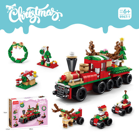 Smart Sprout Kids Christmas Series Lego Puzzle Building Blocks Toys Gift