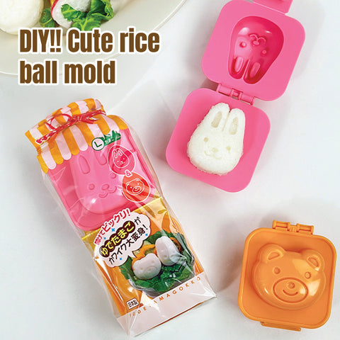 Baby Pro 2pcs Baby Food Molder Rice Bread Boiled Egg Molder Food Bento Box Tools