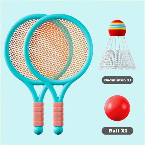 Baby Pro Kids Badminton/Tennis Rackets and Ball Toy Set Indoor and Outdoor Sports Play