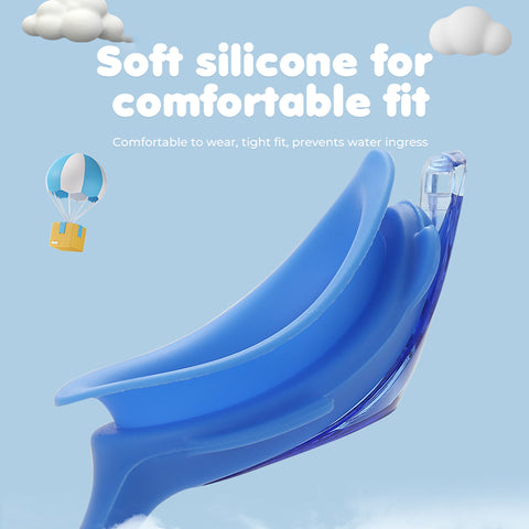 Baby Pro kids Adjustable Swimming Goggles with Rubber Strap