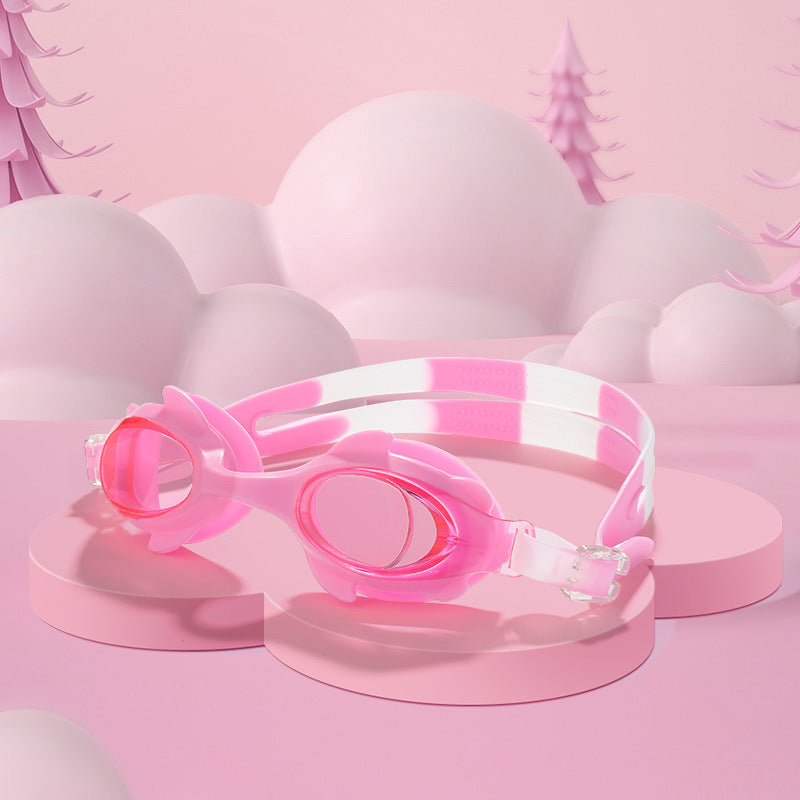 Baby Pro kids Adjustable Swimming Goggles with Rubber Strap