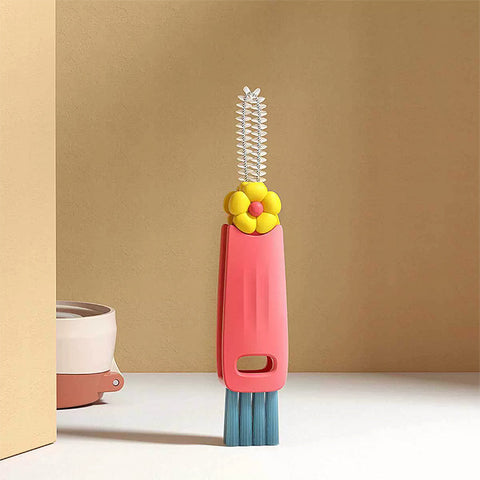 Baby Pro Multi-Purpose Bottle Lid Deep Cleaning Brush
