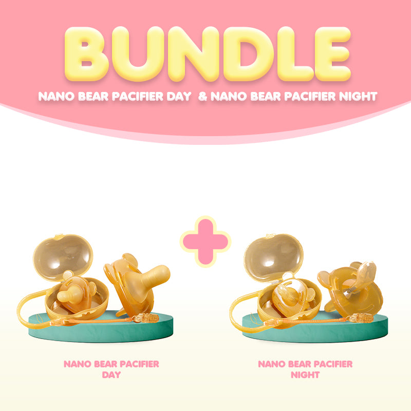 Baby Pro Premium Essentials Silicone Day And Night Nano Pacifiers