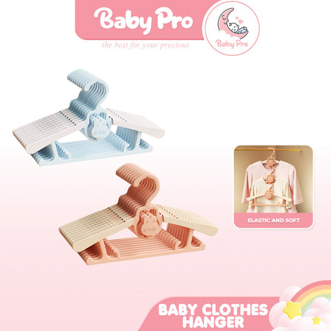 Baby Pro Baby Adjustable Clothes Hanger Home Organizers PP Material