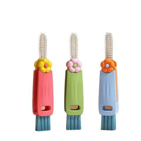 Baby Pro Multi-Purpose Bottle Lid Deep Cleaning Brush