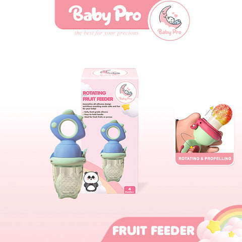 Baby Pro Rotating Fresh Fruit Feeder Teether for Babies