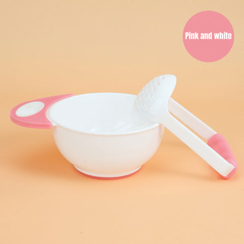 Baby Pro Baby Food Mash Bowl Set Fruit Vegetables Masher