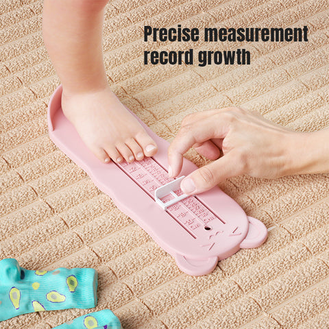 Baby Pro Kids Foot Length Measuring Tool With Sliding Scale