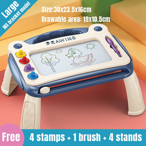 Smart Sprout Kids Magnetic Drawing Board With Stand Erasable Magnet Sketchpad Early Educational Toys