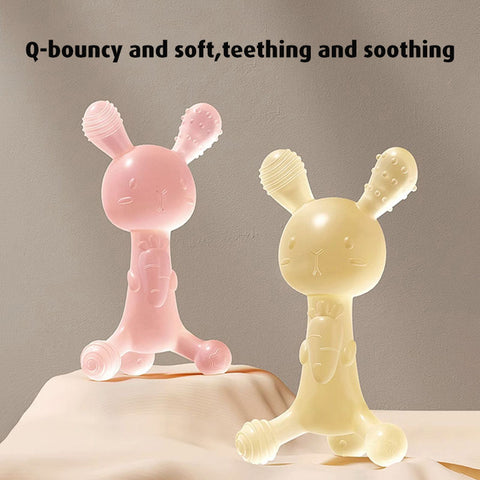 Baby Pro Soft Silicone Rabbit Molar Teether Toys