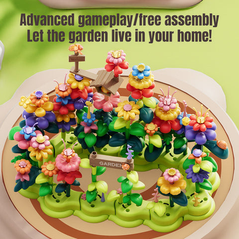 Smart Sprout Kids DIY Garden Building Blocks Educational Toy