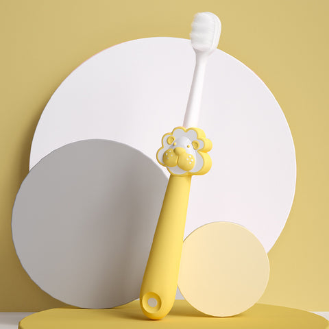 Baby Pro Cute Cartoon Shape Kids Soft Bristles Toothbrush