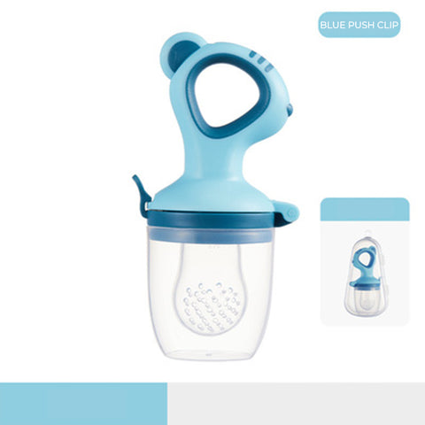 Baby Pro Baby Push Clip Fruit Feeder Fruit Pacifier Food Teether