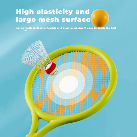Baby Pro Kids Badminton/Tennis Rackets and Ball Toy Set Indoor and Outdoor Sports Play
