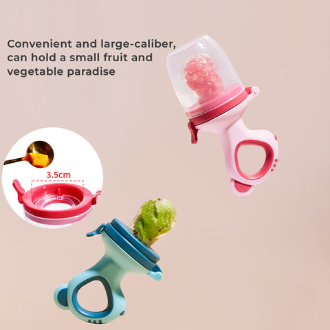 Baby Pro Baby Push Clip Fruit Feeder Fruit Pacifier Food Teether