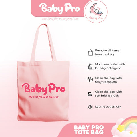 Baby Pro Baby Pro Mommy Tote Bag Classic Shopping Bag FREE Gift