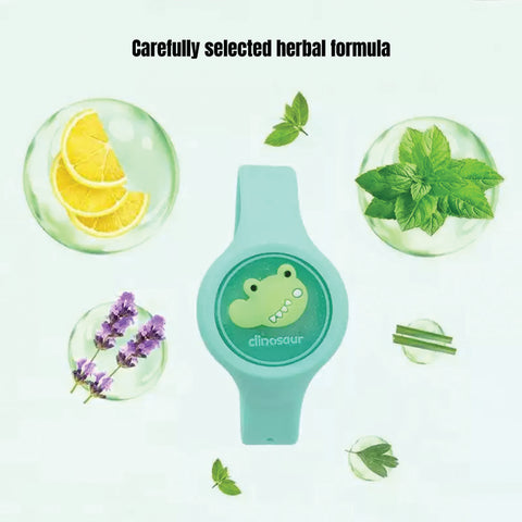 Baby Pro Kids Lightweight Anti Mosquito Watch Repellent  With LED Light