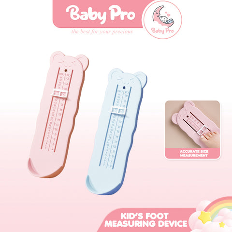 Baby Pro Kids Foot Length Measuring Tool With Sliding Scale