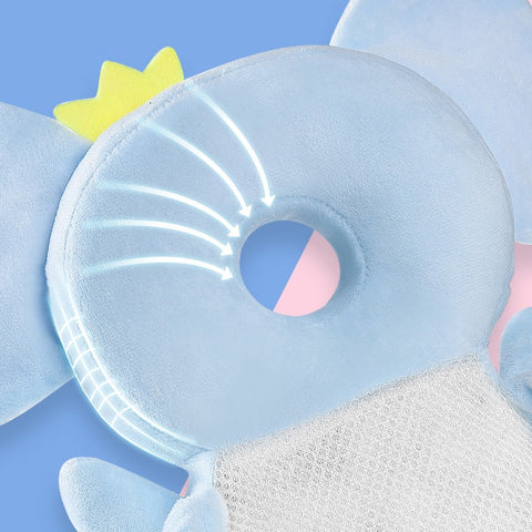 Baby Pro Pillow Head & Back Protector Backpack Soft And Safety Cushion