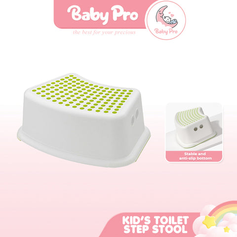 Baby Pro Kids Toilet Step Stool With Anti-Slip Toilet Foot Stool