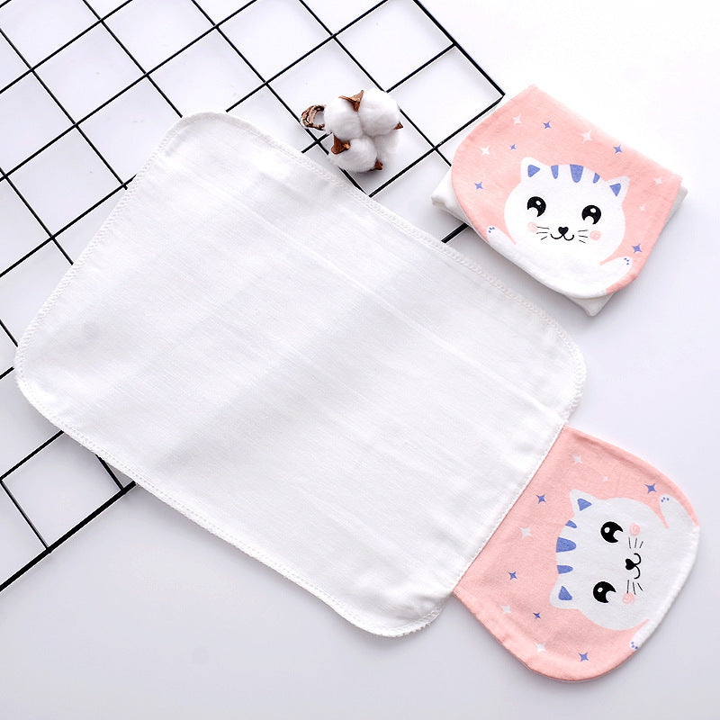 Babyproph Premium Baby Back Sweat Absorbent Towel Cute Animal Design