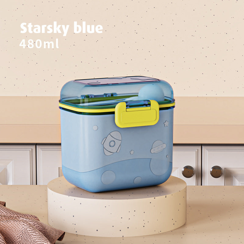 Babyproph Milk Powder Container Airtight Space Portable Storage Box with Spoon