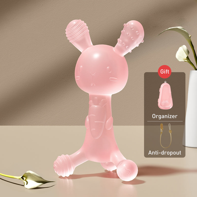 Babyproph Soft Silicone Rabbit Molar Teether Toys