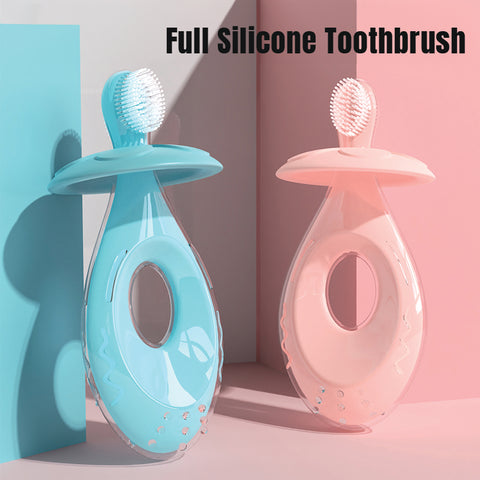 Babyproph Baby Oral Care Soft Silicone Traning Toothbrush Teether