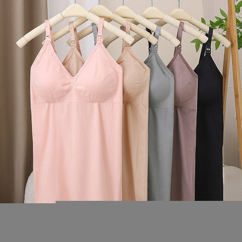 Mommy Pro Ultra Soft Comfortable Nursing Tank Top for Moms