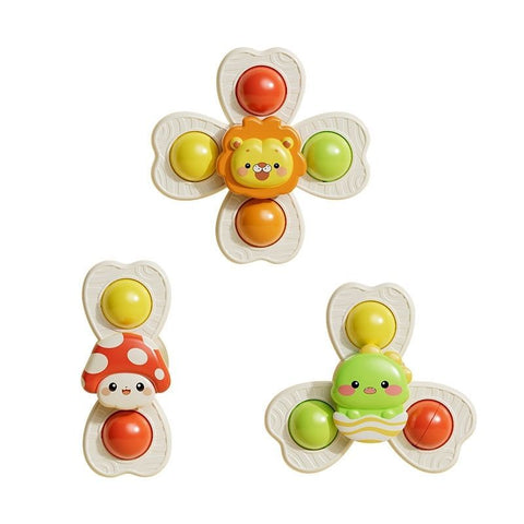 Smart Sprout Kids 2 in 1 Wristband Spinner Toy Fidget Bracelet & Suction Spinner For Table Play