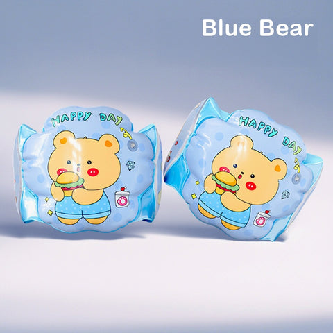 Baby Pro Quick-Deflate Kids Swim Arm Floaters Lightweight Inflatable Swimming Armbands