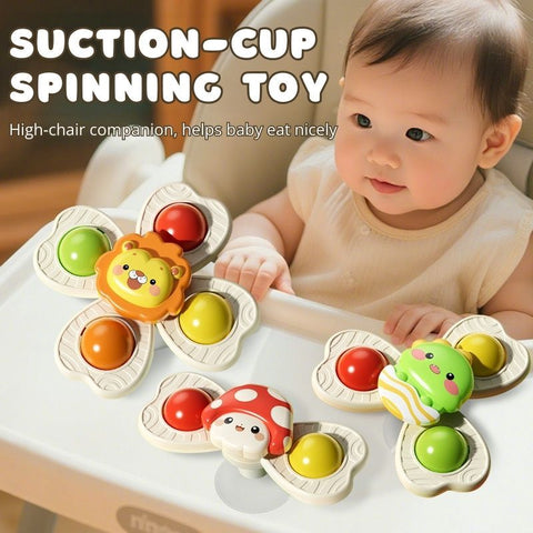 Smart Sprout Kids 2 in 1 Wristband Spinner Toy Fidget Bracelet & Suction Spinner For Table Play