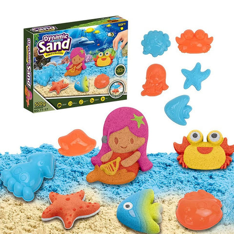 Smart Sprout Kid's Magnetic Sand Play Set Stretch, Shape And Create
