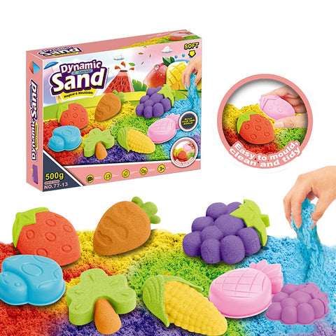 Smart Sprout Kid's Magnetic Sand Play Set Stretch, Shape And Create