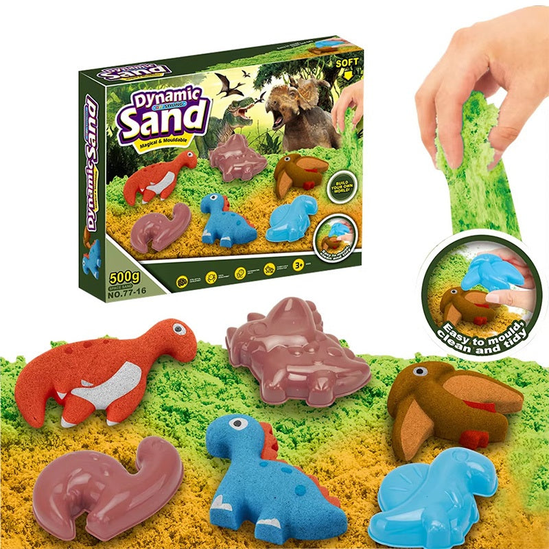 Smart Sprout Kid's Magnetic Sand Play Set Stretch, Shape And Create