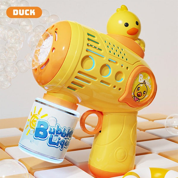 Baby Pro Kid's Bubble Machine Gun Toy Automatic Blaster For Outdoor Play