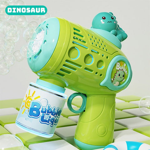 Baby Pro Kid's Bubble Machine Gun Toy Automatic Blaster For Outdoor Play