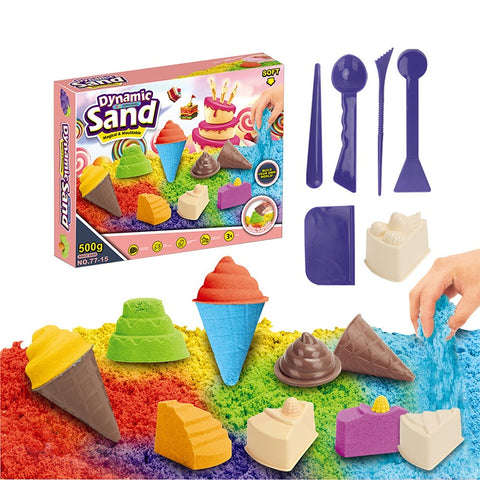 Smart Sprout Kid's Magnetic Sand Play Set Stretch, Shape And Create