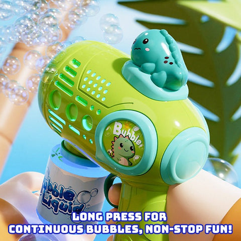 Baby Pro Kid's Bubble Machine Gun Toy Automatic Blaster For Outdoor Play