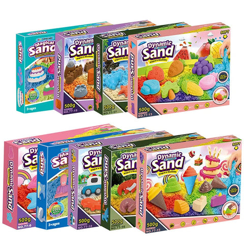 Smart Sprout Kid's Magnetic Sand Play Set Stretch, Shape And Create