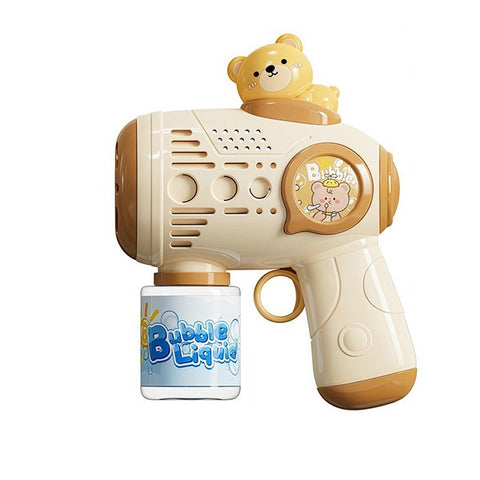 Baby Pro Kid's Bubble Machine Gun Toy Automatic Blaster For Outdoor Play