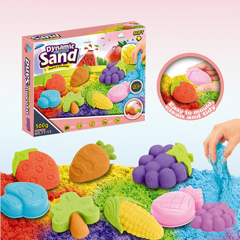 Smart Sprout Kid's Magnetic Sand Play Set Stretch, Shape And Create