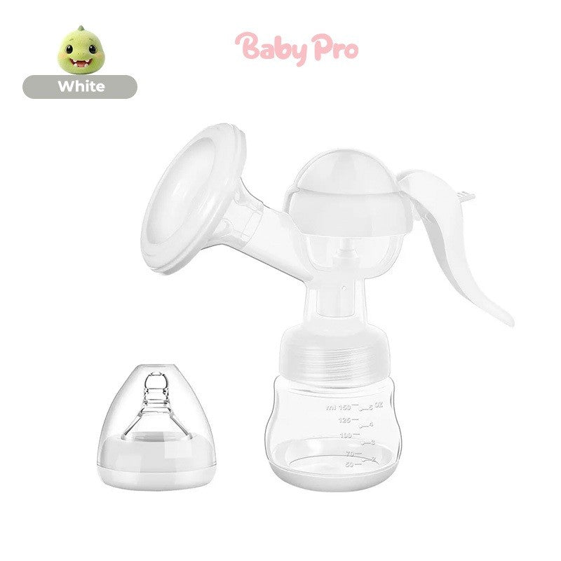 Mommy Pro Leak Proof And Travel Friendly 2 in 1 Manual Milk Pump