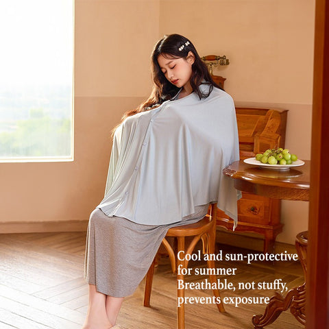Baby Pro Breathable Nursing Cover For Breastfeeding Moms Lightweight And Stretchable