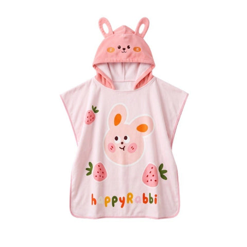 Baby Pro Kids’ Hooded Beach Poncho Towel Soft, Absorbent & Quick-Dry for Toddlers and Children